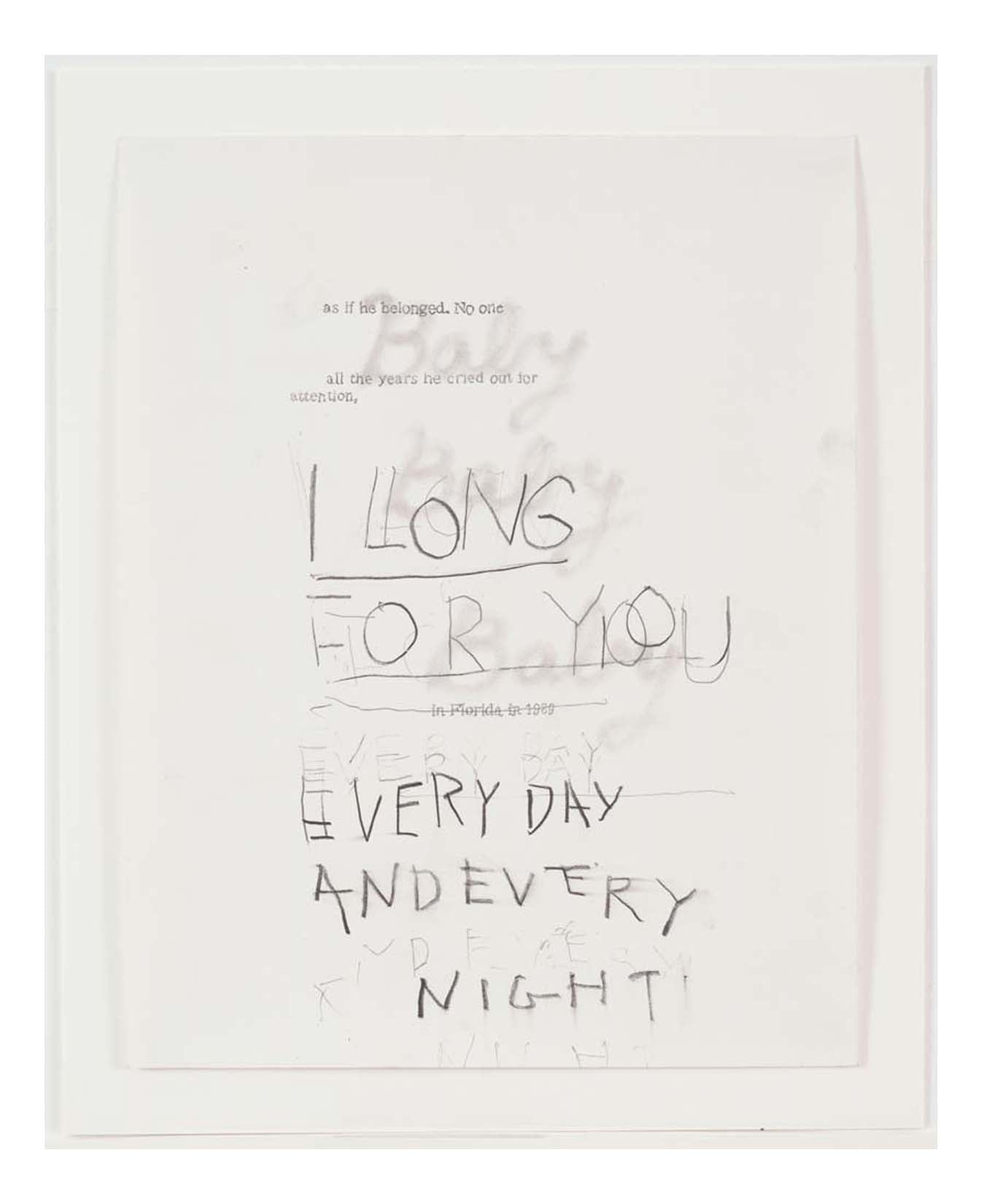 Jack Pierson - as if he belonged. No one, 16x12" (A3) Poster Print