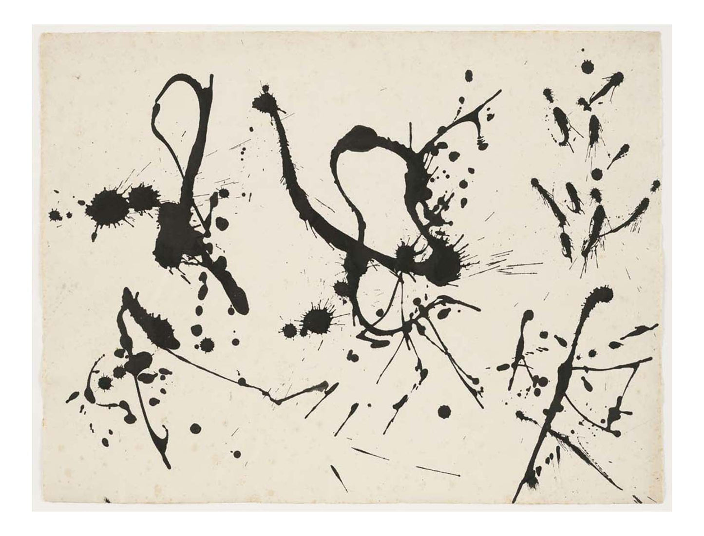 Jackson Pollock - Untitled (6), 16x12" (A3) Poster Print