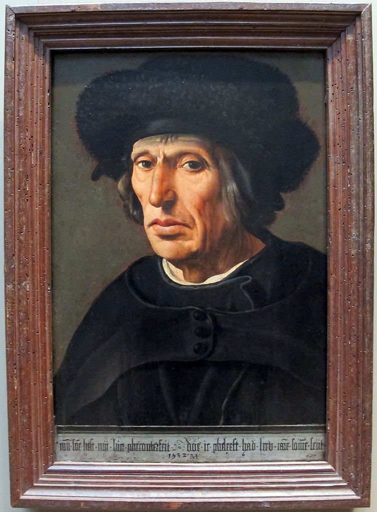 Jacob Willemsz. van Veen, the Artist's Father, vintage artwork by Maerten van Heemskerck, A3 (16x12") Poster Print