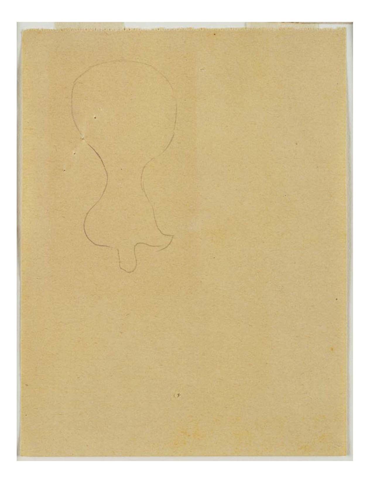 Joan Miro - Study for Dutch Interior, I (2), 16x12" (A3) Poster Print