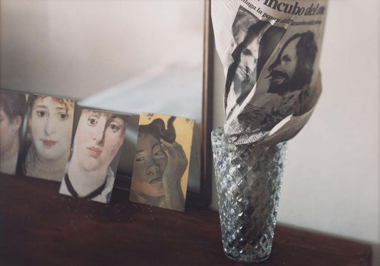 JoAnn Verburg - Still Life with Serial Killers, vintage historic photograph, modern poster print