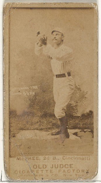 John Alexander "Bid" McPhee 2nd Base Cincinnati from the Ol-16x12"(A3) Poster