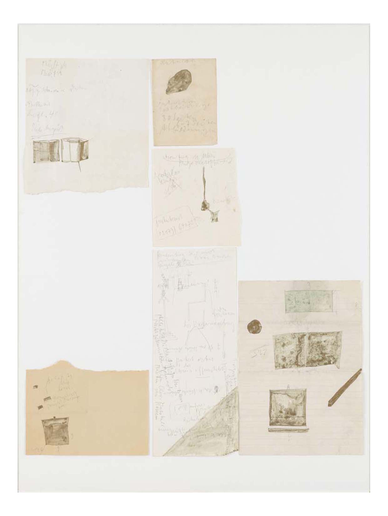 Joseph Beuys - Gold Sculpture, 16x12" (A3) Poster Print