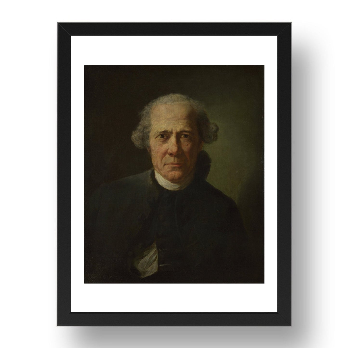 Joseph Ducreux: Portrait of a Man, Poster in 17x13"(A3) Frame