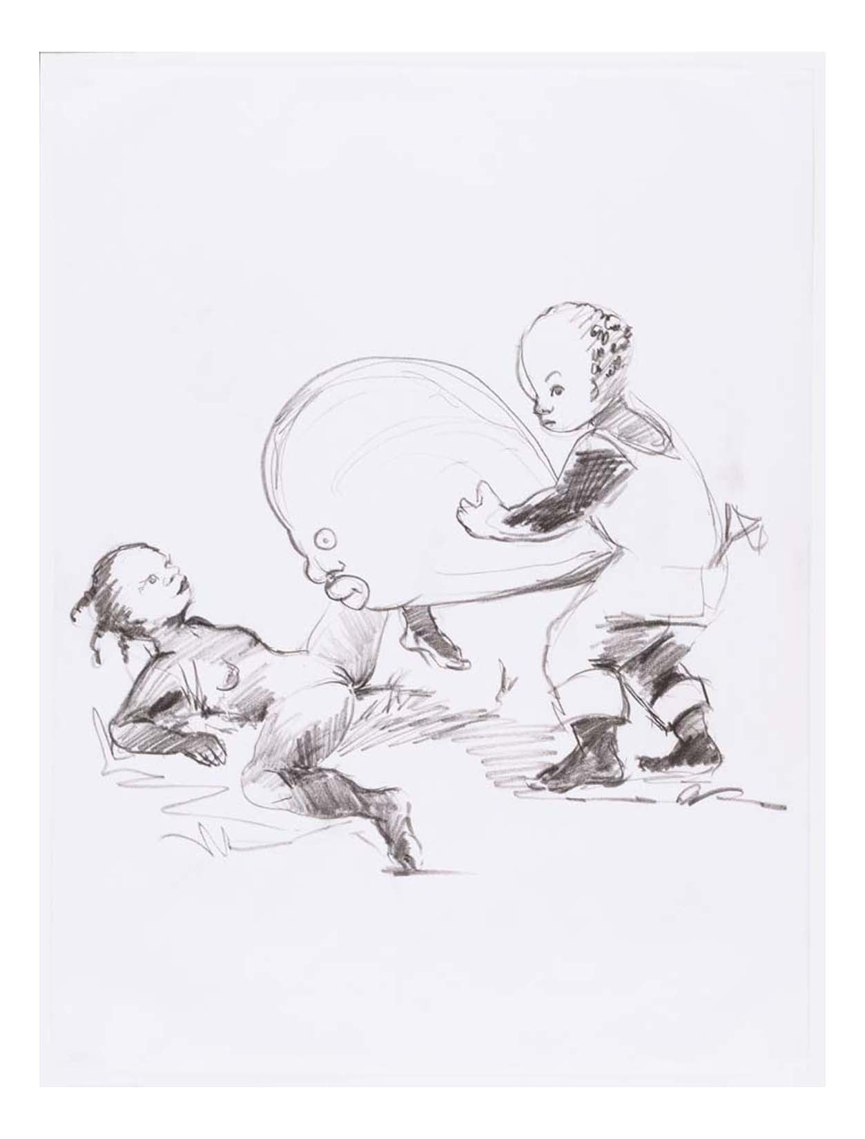 Kara Walker - Untitled (3), 16x12" (A3) Poster Print