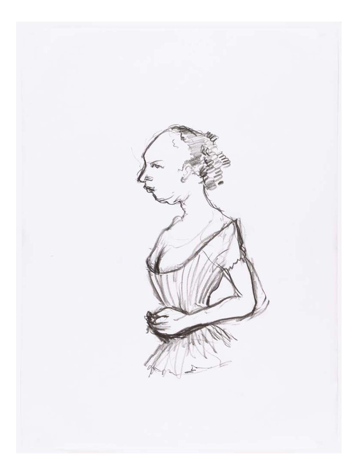 Kara Walker - Untitled (6), 16x12" (A3) Poster Print