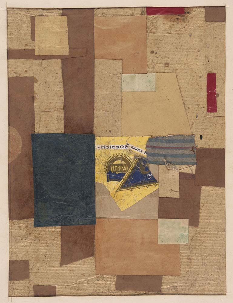 Kurt Schwitters - Mz 442, vintage art, A3 (16x12") Poster Print