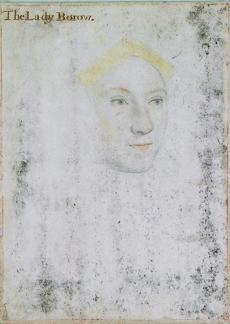 Lady Borough, vintage artwork by Hans Holbein the Younger, A3 (16x12") Poster Print