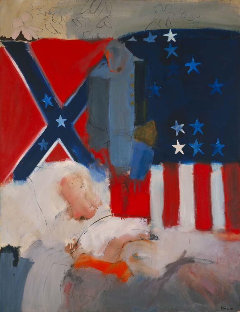 Larry Rivers - The Last Civil War Veteran, vintage art, modern poster print