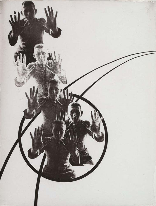 Laszlo Moholy-Nagy - The Law of Series., vintage historic photograph, modern poster print