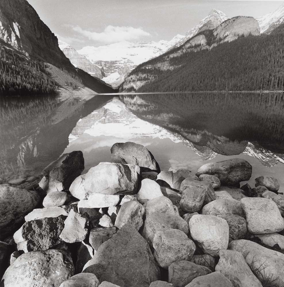 Lee Friedlander - Lake Louise Canada, vintage historic photograph, modern poster print