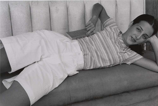 Lee Friedlander - Mary Kelly. Galveston Texas, vintage historic photograph, modern poster print