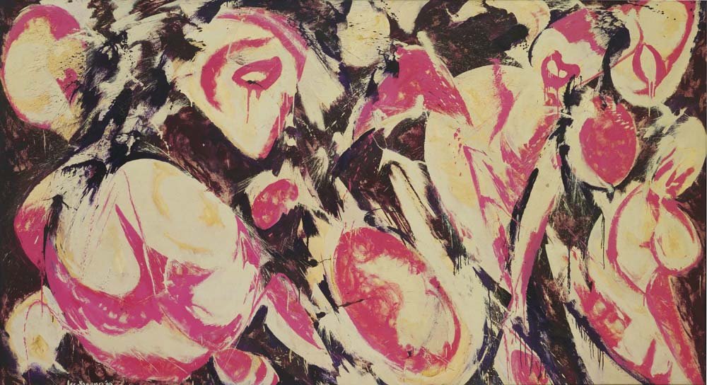 Lee Krasner - Gaea, vintage art, modern poster print