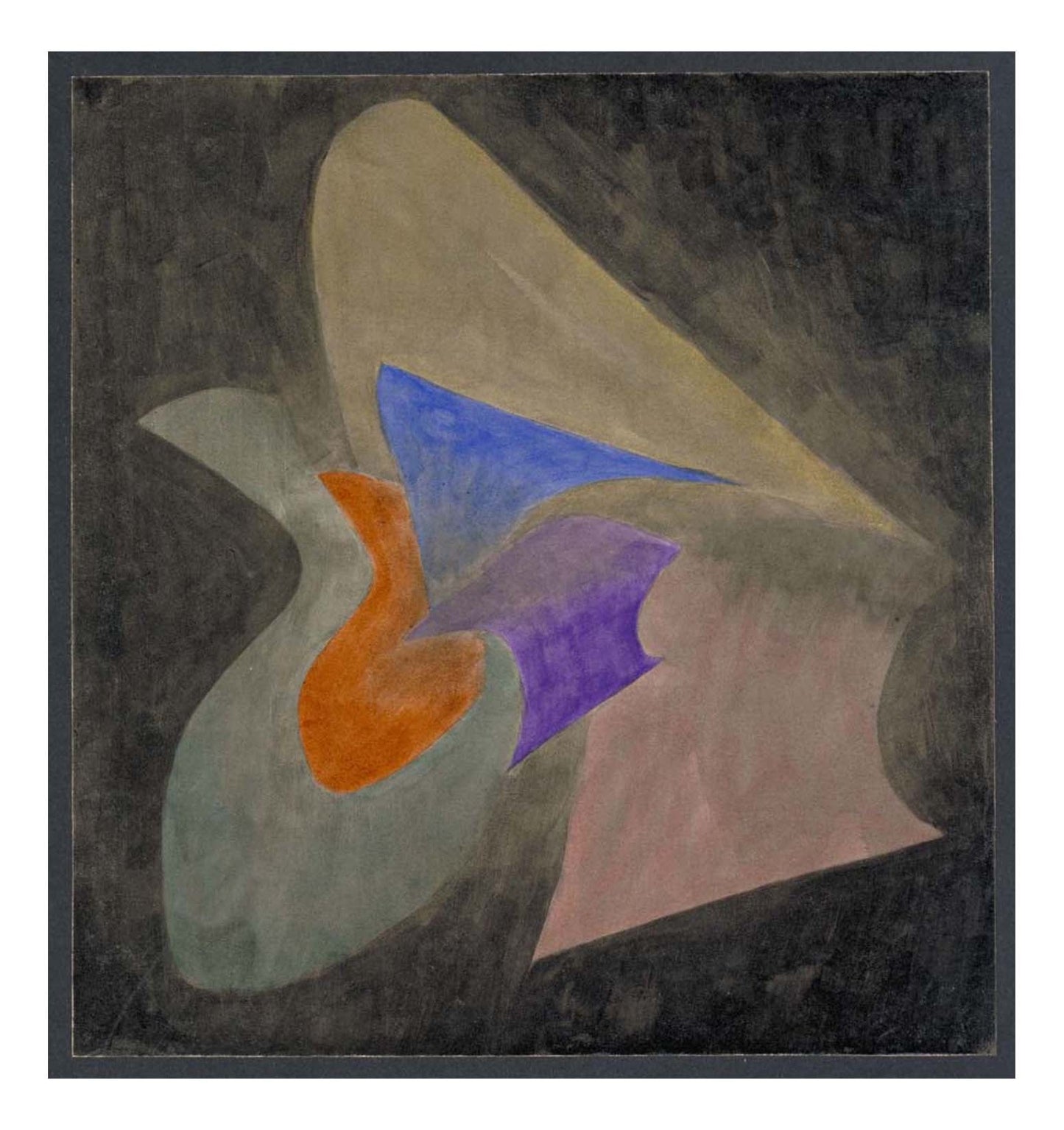 Leopold Survage - Colored Rhythm Study for the Film (20), 16x12" (A3) Poster Print