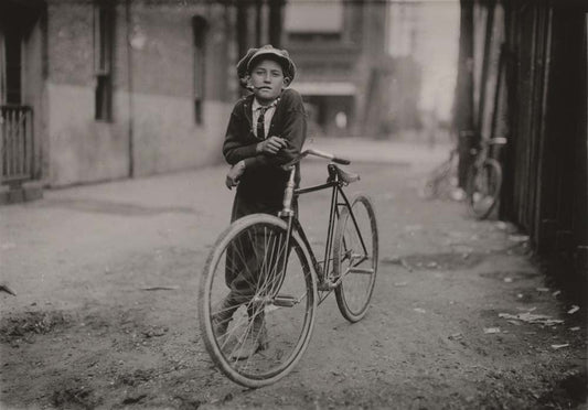 Lewis W. Hine - Waco Texas, vintage historic photograph, modern poster print
