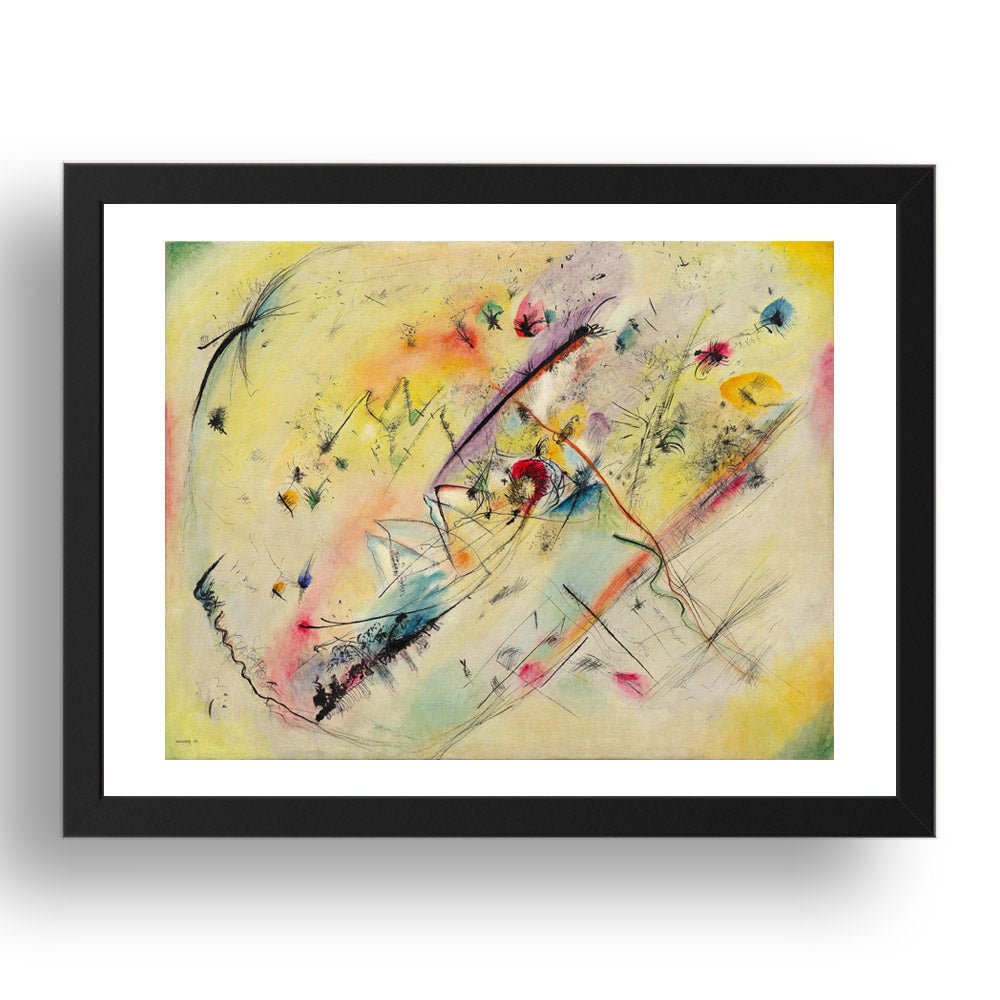 LIGHT PICTURE by Wassily Kandinsky, 17x13" Frame