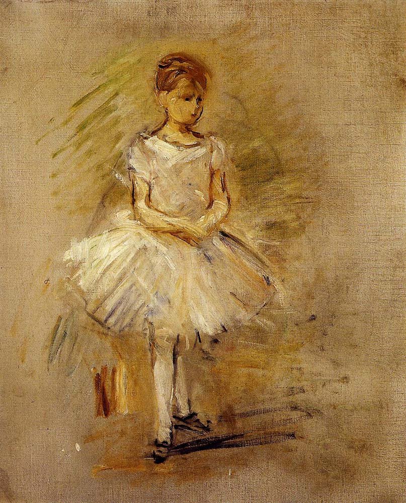 Little Dancer - 1885 - by Berthe Morisot, vintage art, modern poster print