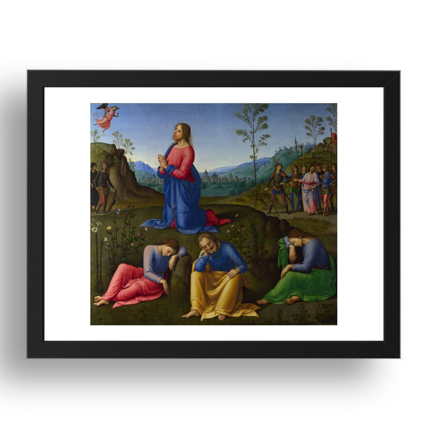 Lo Spagna: The Agony in the Garden, Poster in 17x13"(A3) Frame