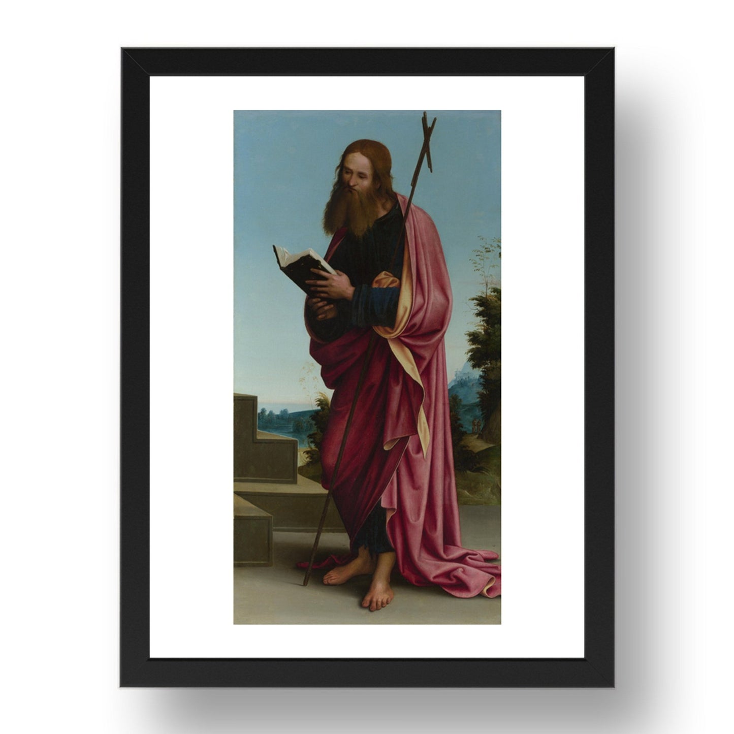 Lorenzo Costa: Saint Philip, Poster in 17x13"(A3) Frame