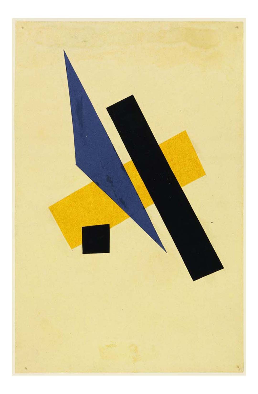 Lyubov Popova - Untitled (2), 16x12" (A3) Poster Print