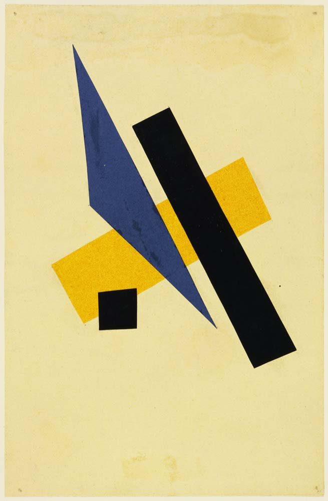 Lyubov Popova - Untitled (2), vintage art, A3 (16x12") Poster Print