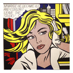 M-maybe by Roy Lichtenstein, Classic Modern Artwork, 16x12" (A3) Poster Print