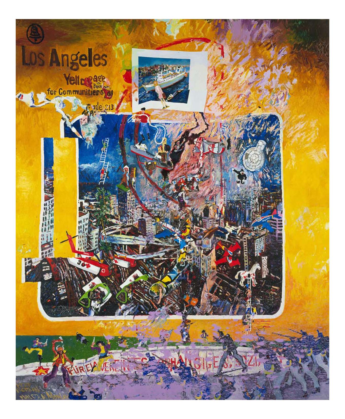 Malcolm Morley - The Day of the Locust, 16x12" (A3) Poster Print