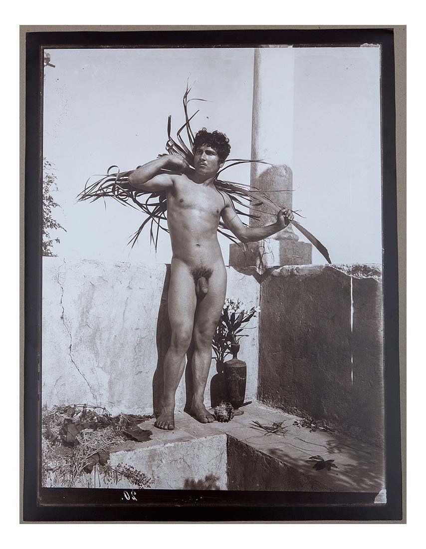 Male Nudes #23, historic photo by Wilhelm von Gloeden, 16x12"(A3) Poster