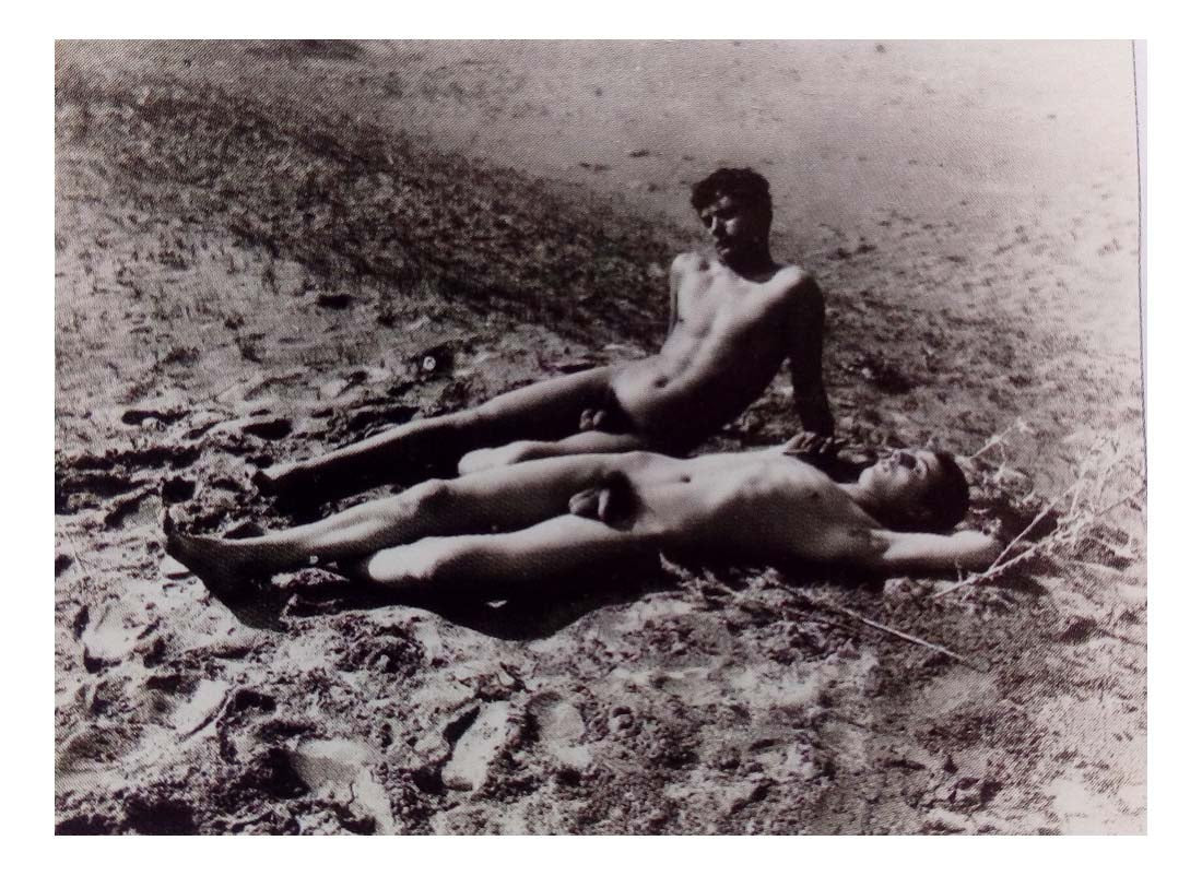Male Nudes #31, historic photo by Wilhelm von Gloeden, 16x12"(A3) Poster