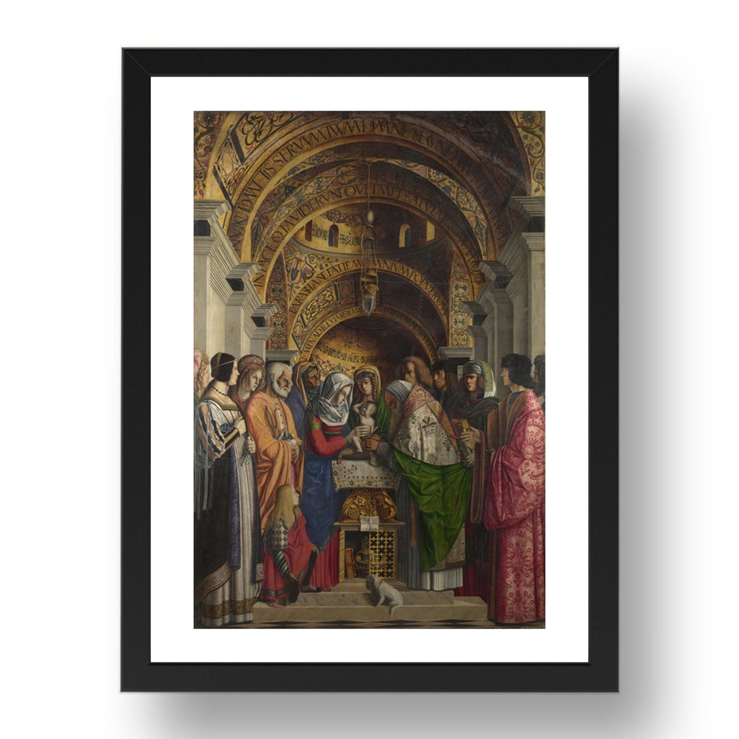 Marco Marziale: The Circumcision, Poster in 17x13"(A3) Frame