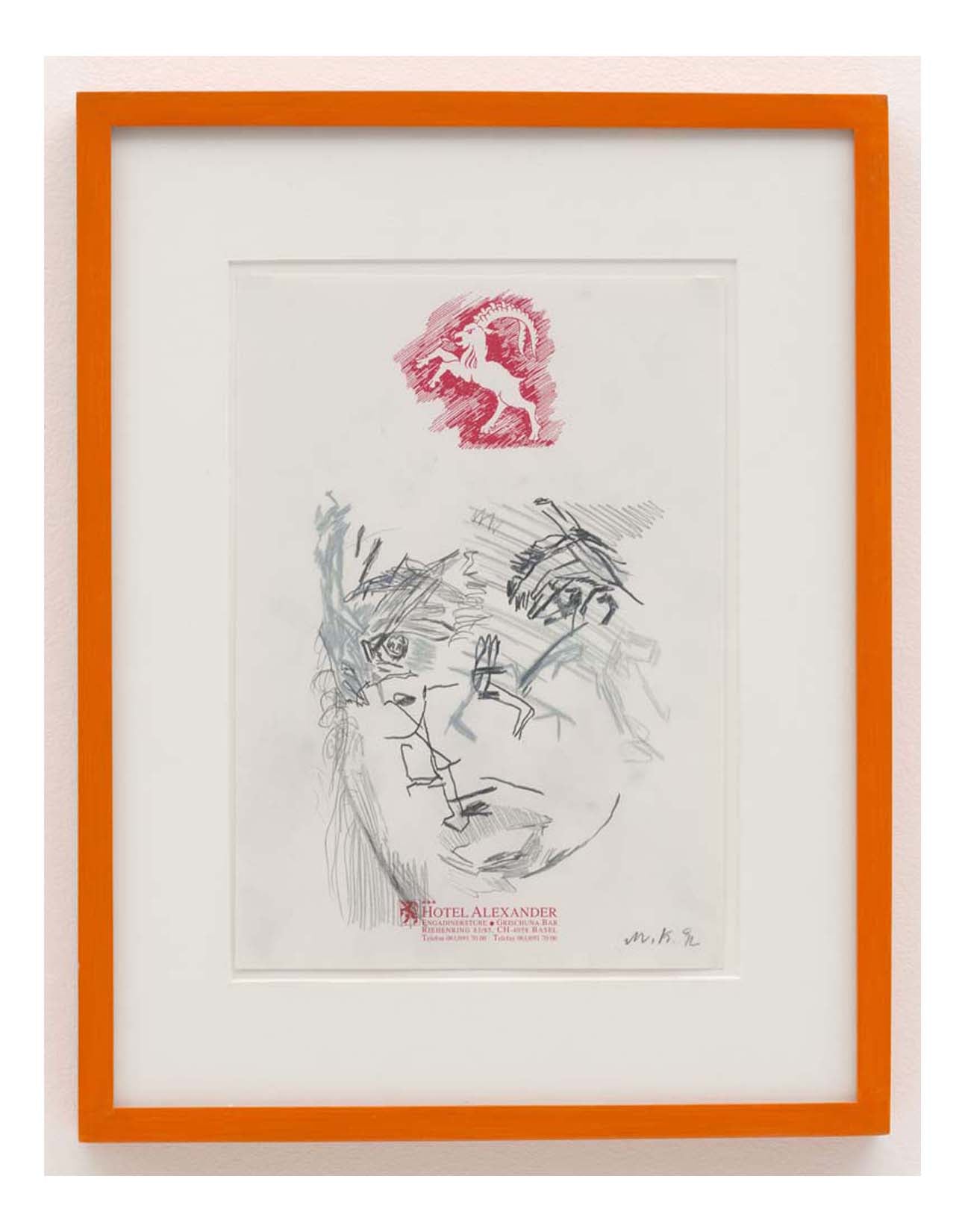 Martin Kippenberger - Untitled (3), 16x12" (A3) Poster Print