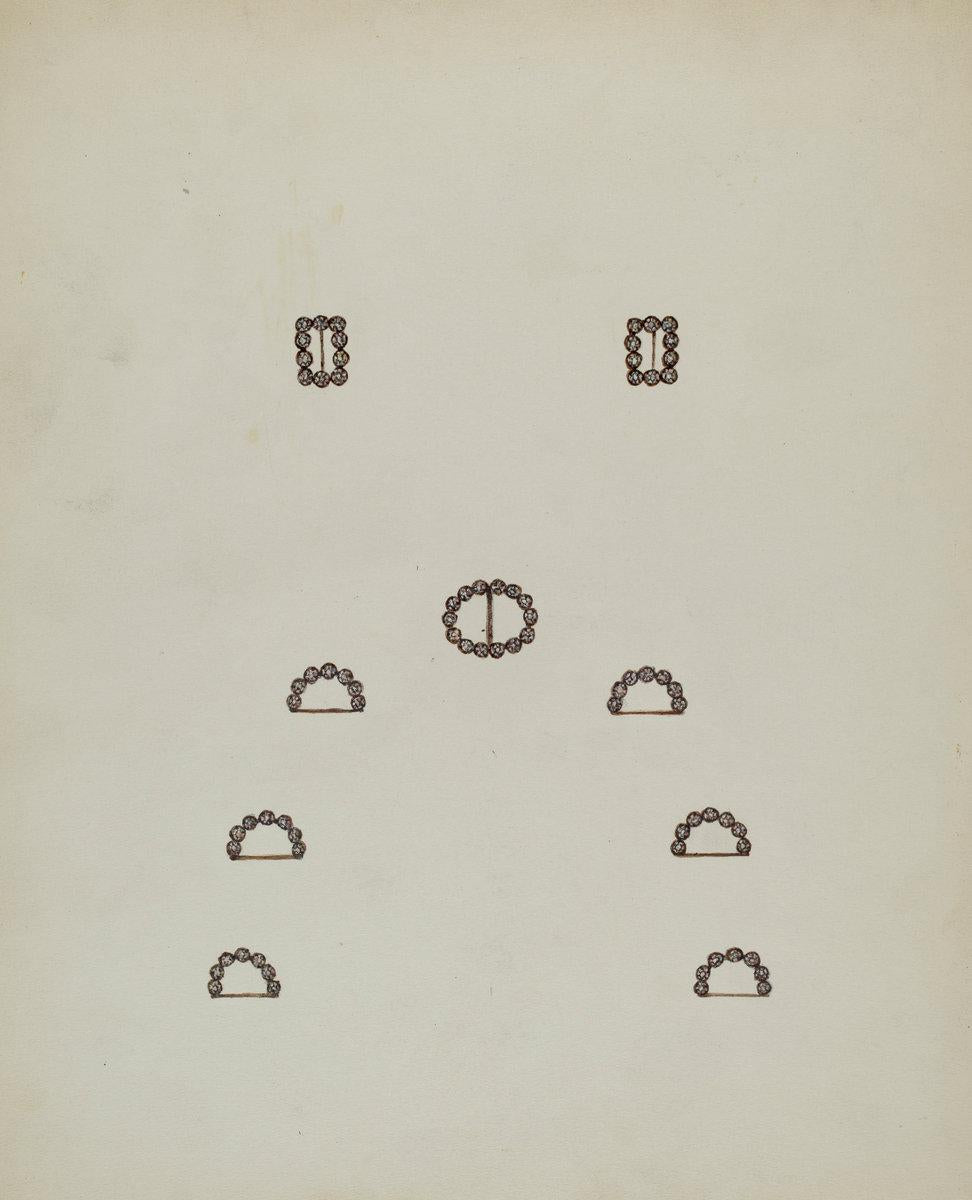 Mary Fitzgerald:Slides and Buckles,16x12"(A3) Poster