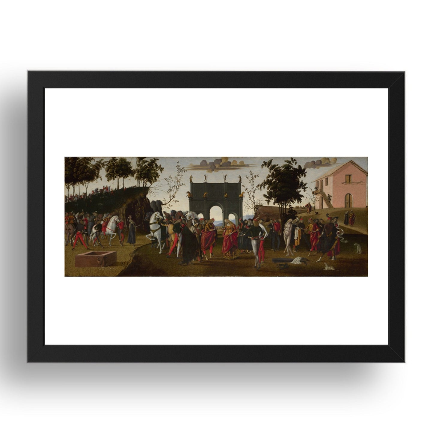 Master of the Story of Griselda: The Story of Griselda, Part I: Marriage, Poster in 17x13"(A3) Frame