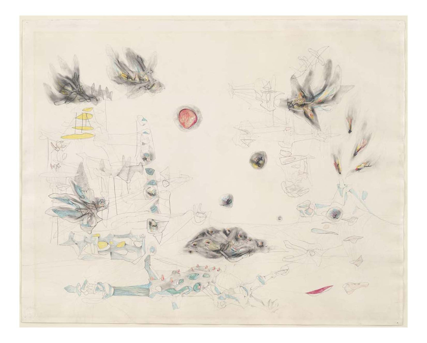 Matta - Condors and Carrion, 16x12" (A3) Poster Print