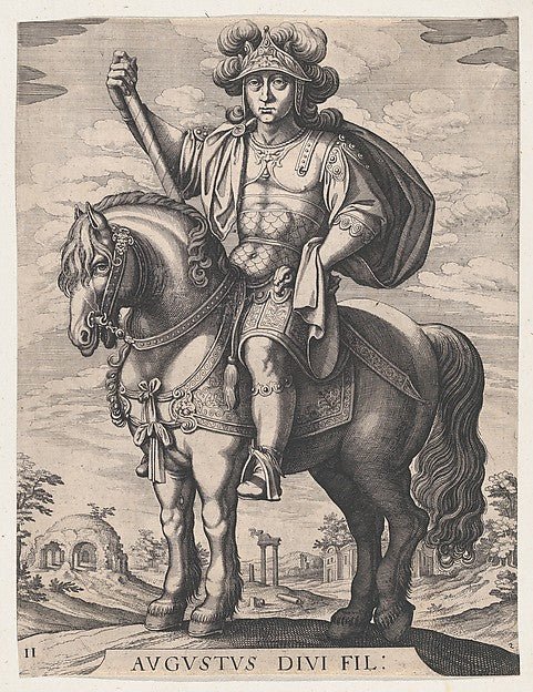 Matthäus Merian the Elder , After Antonio Tempesta:Plate 2:-16x12"(A3) Poster