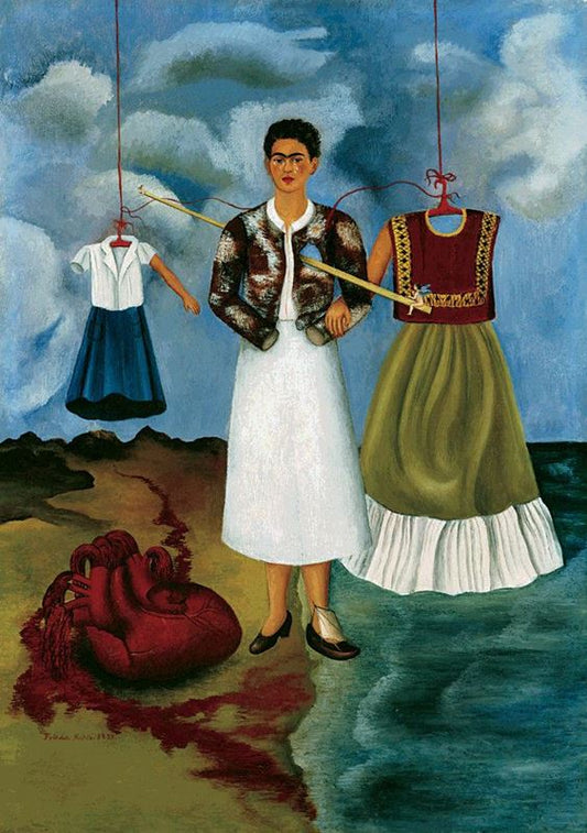 Memory by Frida Kahlo, vintage art, modern poster print