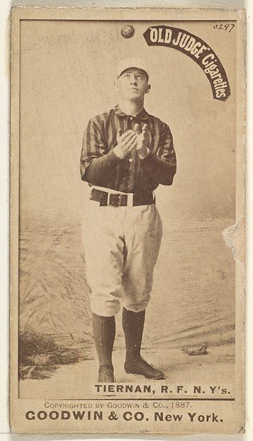 Michael "Silent Mike" Joseph Tiernan Right Field New York f-16x12"(A3) Poster