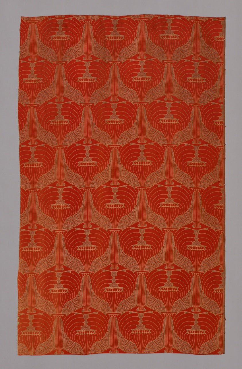 Mohnköpfe (Poppyheads) (Dress or Furnishing Fabric) by Designed by Koloman Moser (Austrian, 1868–1918), 23x16"( A2 size ) Poster Print