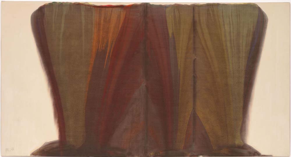 Morris Louis - Russet, vintage art, modern poster print