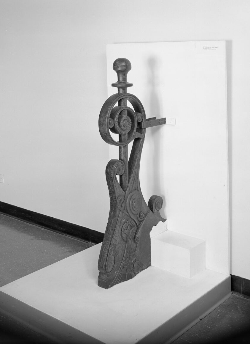 Morris Selz House, 1717 South Michigan Avenue, Chicago, Illinois by Exterior Newel Post by Adler & Sullivan, 23x16"( A2 size ) Poster Print