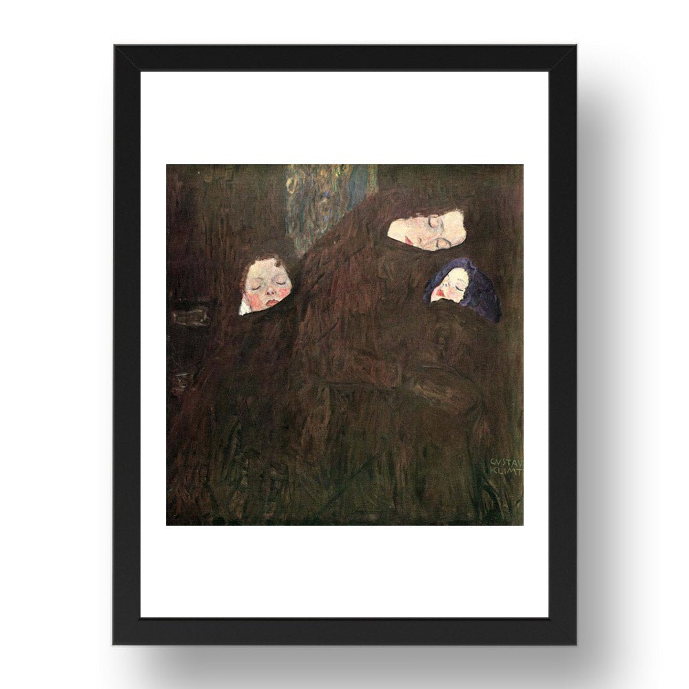 Mother with Children 1909 1910 by Gustav Klimt, 17x13" Frame
