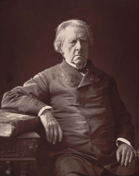 Nadar - Baron Isidore Taylor, vintage historic photograph, modern poster print