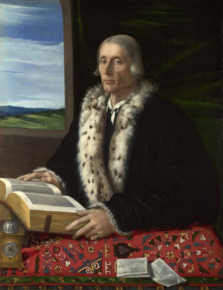 the protonotary giovanni giuliano by Italian, North, 12x8" (A4) Poster