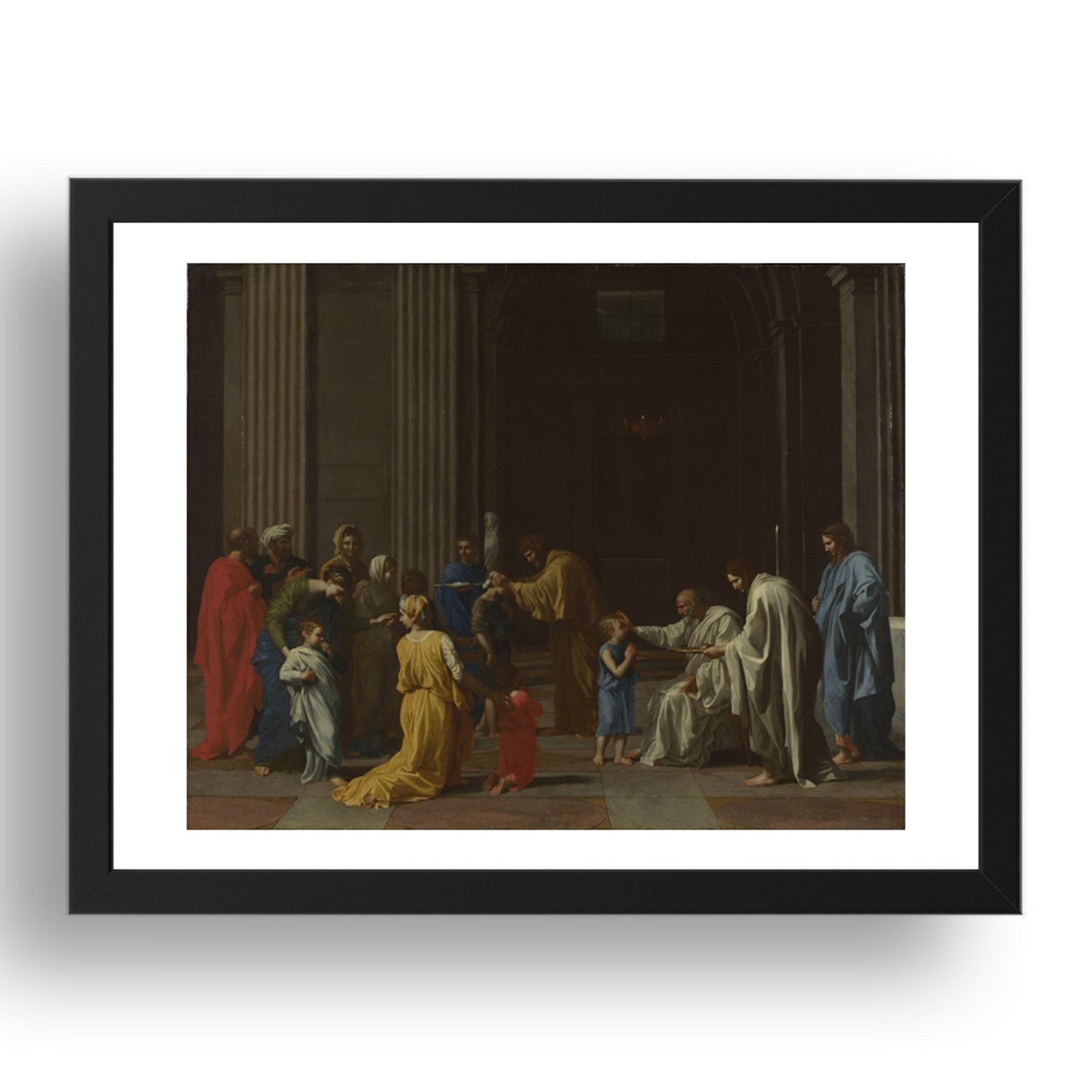 Nicolas Poussin: Confirmation, Poster in 17x13"(A3) Frame
