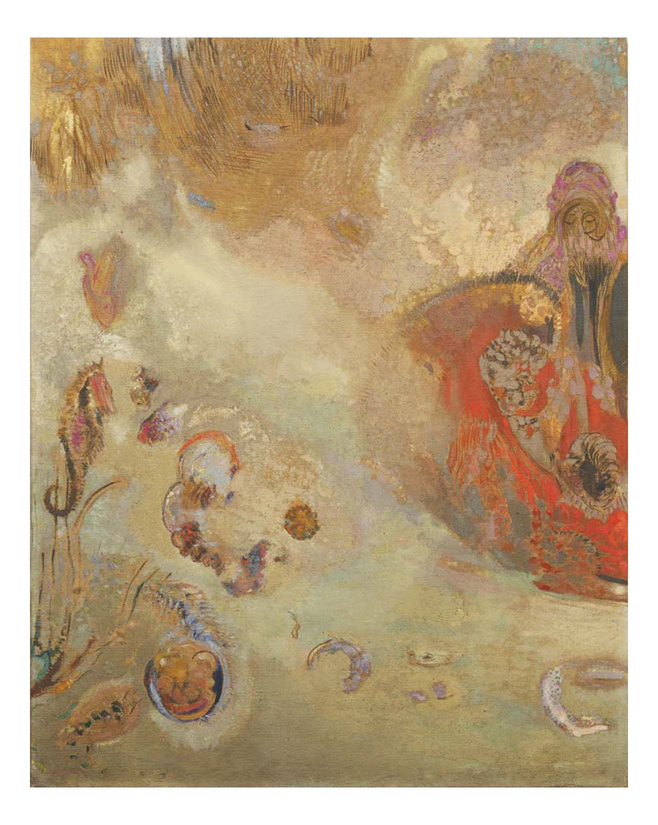 Odilon Redon - Underwater Vision, 16x12" (A3) Poster Print