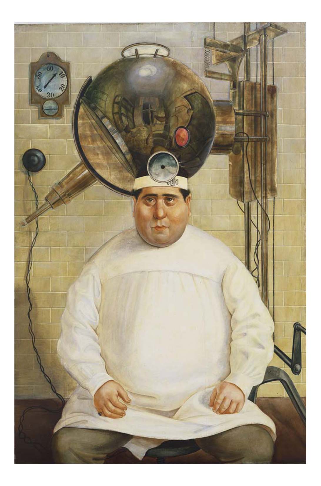 Otto Dix - Dr. Mayer-Hermann, 16x12" (A3) Poster Print