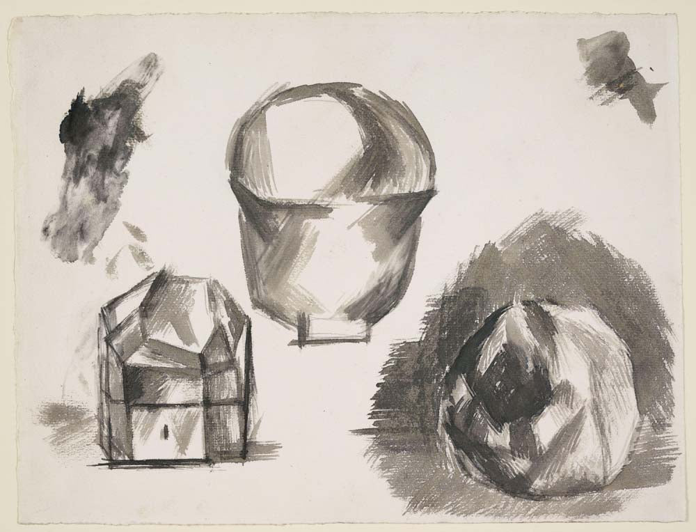 Pablo Picasso - Casket, Cup and Apple, vintage art, modern poster print