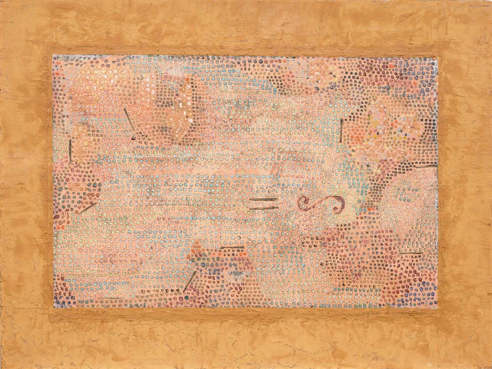 Paul Klee - Equals Infinity, vintage art, modern poster print