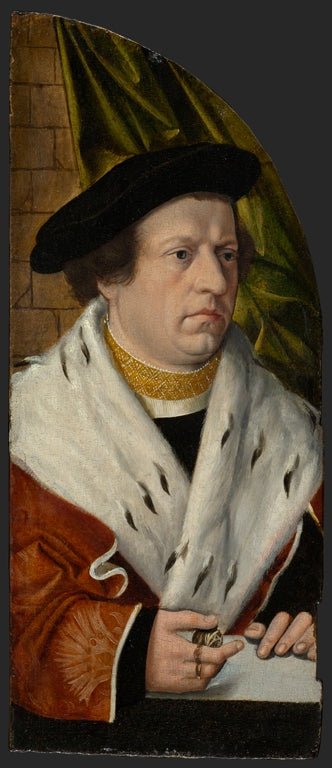 Peter Heiman, vintage artwork by Bartholomäeus Bruyn the Elder, A3 (16x12") Poster Print