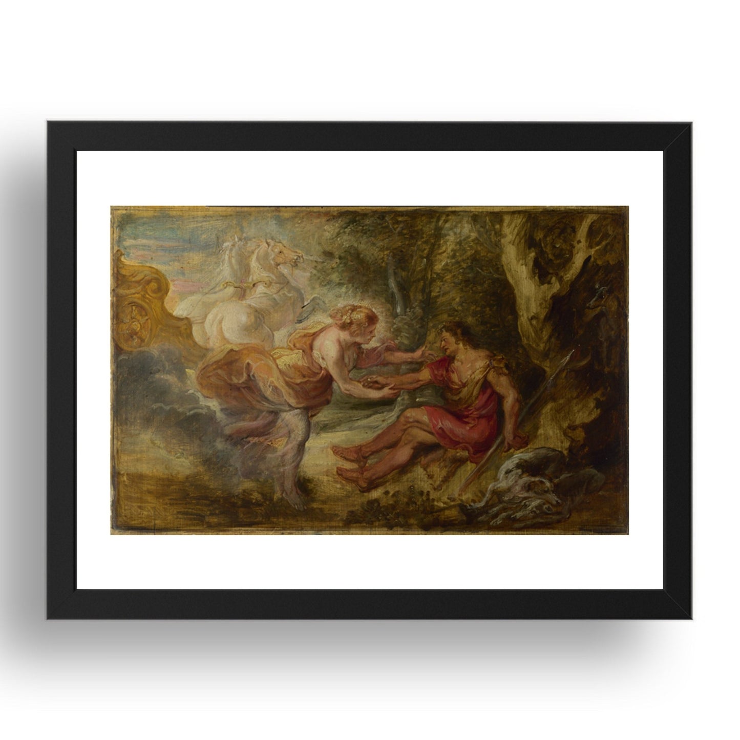 Peter Paul Rubens: Aurora abducting Cephalus, Poster in 17x13"(A3) Frame